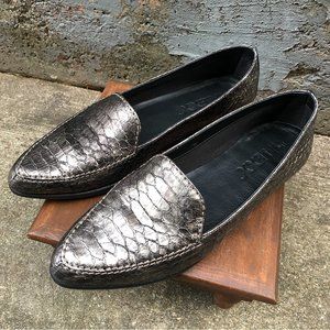 The Flexx Silver Flat, Size 9M